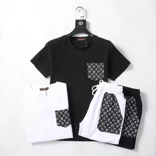 Replica Louis Vuitton LV Tracksuits Short Sleeved For Men #1307103 $48.00 USD for Wholesale