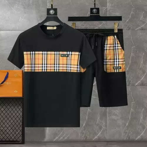 Burberry Tracksuits Short Sleeved For Men #1307120