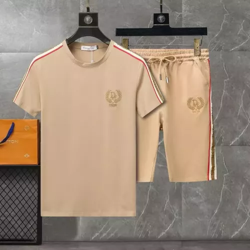 Christian Dior Tracksuits Short Sleeved For Men #1307121