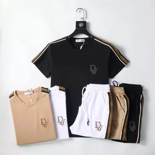 Replica Christian Dior Tracksuits Short Sleeved For Men #1307124 $48.00 USD for Wholesale