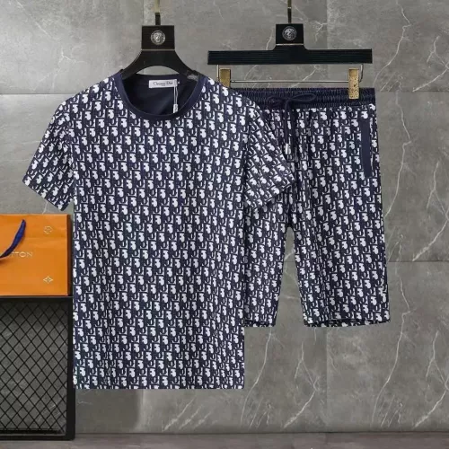 Christian Dior Tracksuits Short Sleeved For Men #1307131