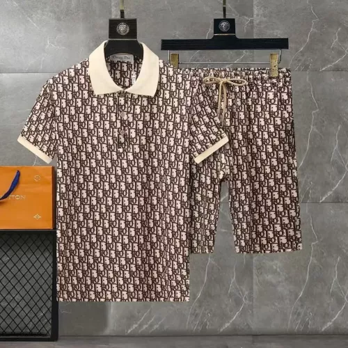 Christian Dior Tracksuits Short Sleeved For Men #1307132