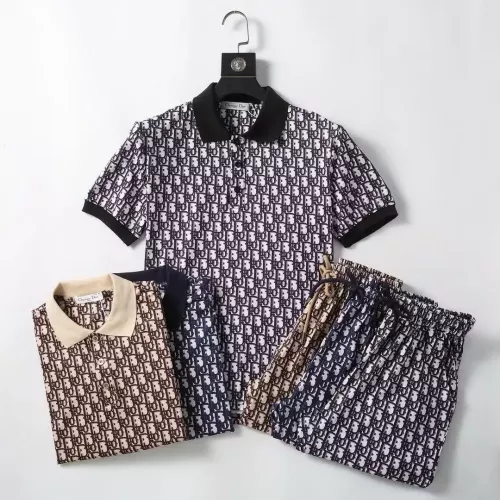 Replica Christian Dior Tracksuits Short Sleeved For Men #1307134 $52.00 USD for Wholesale