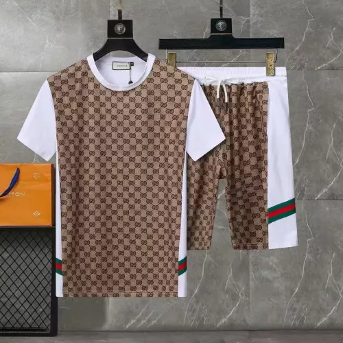Gucci Tracksuits Short Sleeved For Men #1307150