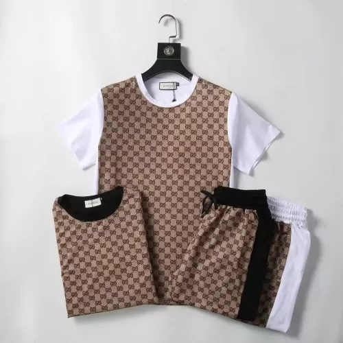 Replica Gucci Tracksuits Short Sleeved For Men #1307151 $48.00 USD for Wholesale