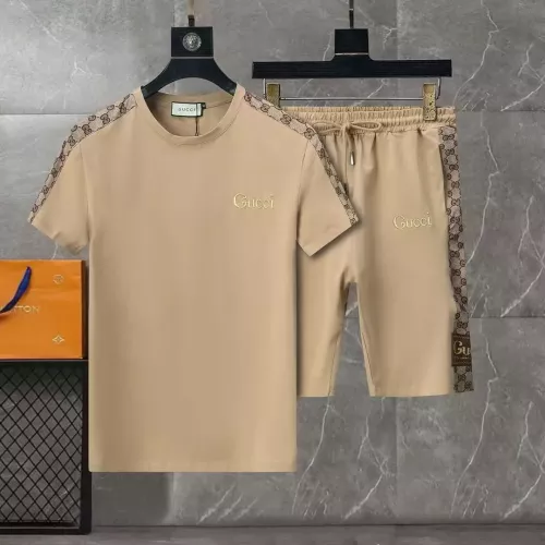 Gucci Tracksuits Short Sleeved For Men #1307153