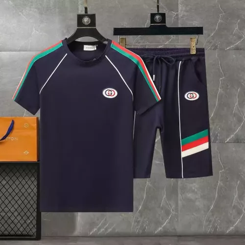 Gucci Tracksuits Short Sleeved For Men #1307156