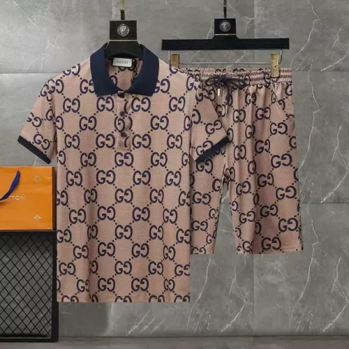 Gucci Tracksuits Short Sleeved For Men #1307158