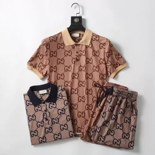Replica Gucci Tracksuits Short Sleeved For Men #1307158 $52.00 USD for Wholesale