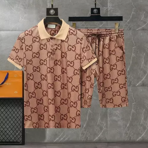 Gucci Tracksuits Short Sleeved For Men #1307159