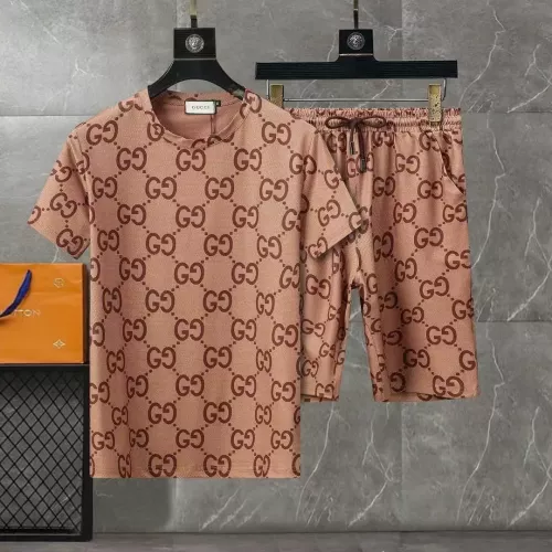 Gucci Tracksuits Short Sleeved For Men #1307161