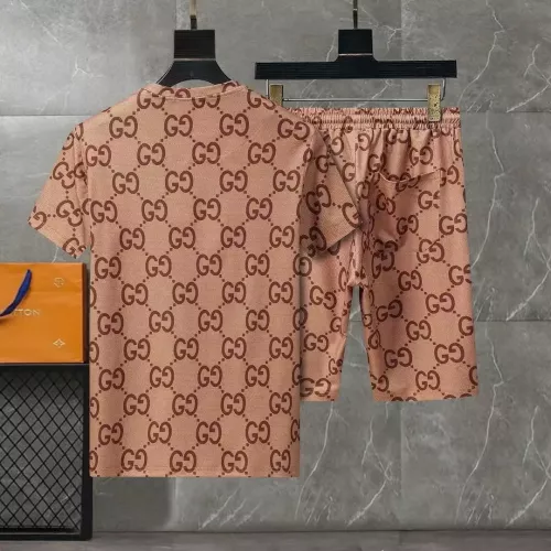 Replica Gucci Tracksuits Short Sleeved For Men #1307161 $48.00 USD for Wholesale