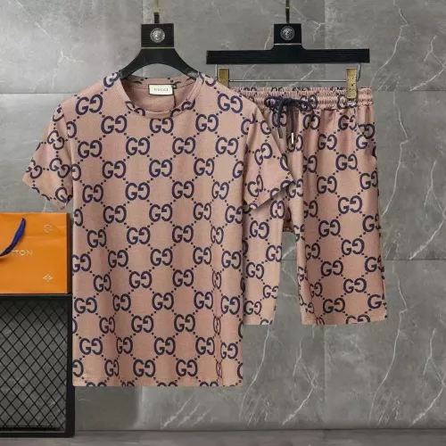 Gucci Tracksuits Short Sleeved For Men #1307162