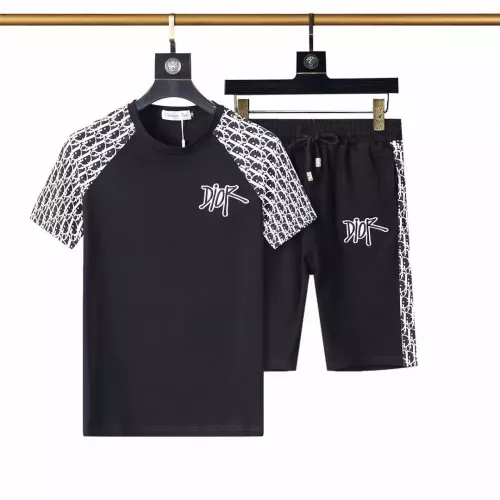 Christian Dior Tracksuits Short Sleeved For Men #1307174