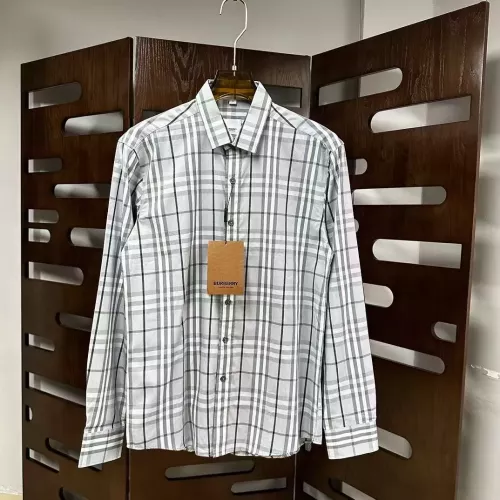 Burberry Shirts Long Sleeved For Men #1307222 $42.00 USD, Wholesale Replica Burberry Shirts
