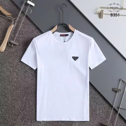 Prada T-Shirts Short Sleeved For Men #1307239