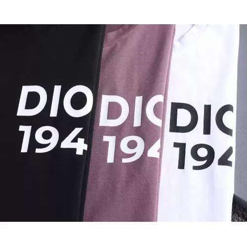 Replica Christian Dior T-Shirts Short Sleeved For Men #1307241 $29.00 USD for Wholesale