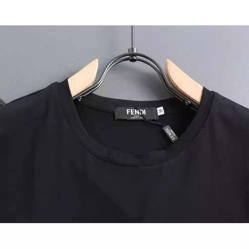 Replica Fendi T-Shirts Short Sleeved For Men #1307261 $29.00 USD for Wholesale