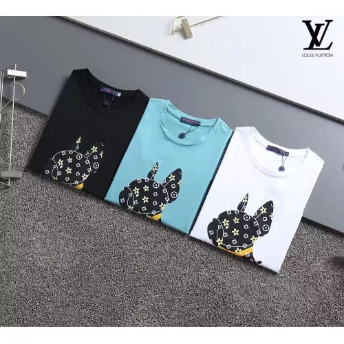 Replica Louis Vuitton LV T-Shirts Short Sleeved For Men #1307265 $29.00 USD for Wholesale