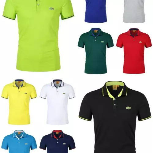 Replica Lacoste T-Shirts Short Sleeved For Men #1307281 $32.00 USD for Wholesale
