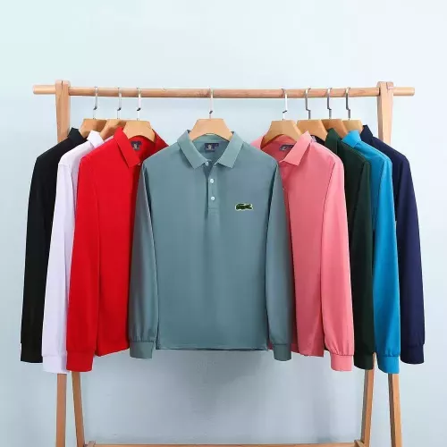 Replica Lacoste T-Shirts Long Sleeved For Men #1307323 $39.00 USD for Wholesale