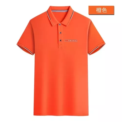 Prada T-Shirts Short Sleeved For Men #1307330