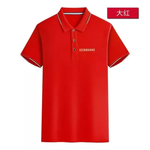 Prada T-Shirts Short Sleeved For Men #1307331