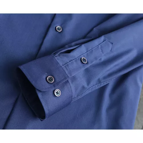 Replica Armani Shirts Long Sleeved For Men #1307611 $52.00 USD for Wholesale