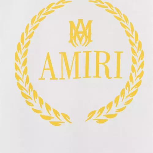 Replica Amiri T-Shirts Short Sleeved For Men #1307738 $34.00 USD for Wholesale