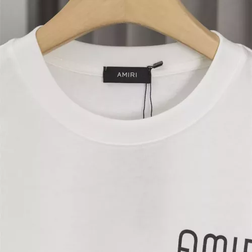 Replica Amiri T-Shirts Short Sleeved For Men #1307740 $34.00 USD for Wholesale