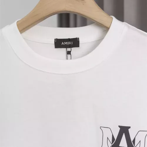 Replica Amiri T-Shirts Short Sleeved For Men #1307742 $34.00 USD for Wholesale