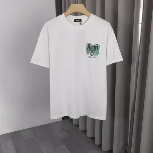 Replica Amiri T-Shirts Short Sleeved For Men #1307744 $34.00 USD for Wholesale
