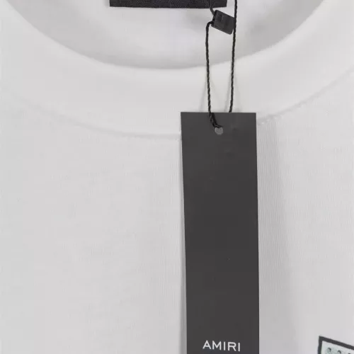 Replica Amiri T-Shirts Short Sleeved For Men #1307744 $34.00 USD for Wholesale