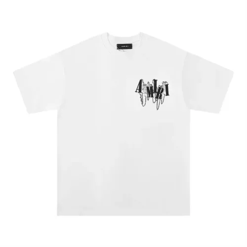 Amiri T-Shirts Short Sleeved For Unisex #1308099 $32.00 USD, Wholesale Replica Amiri T-Shirts
