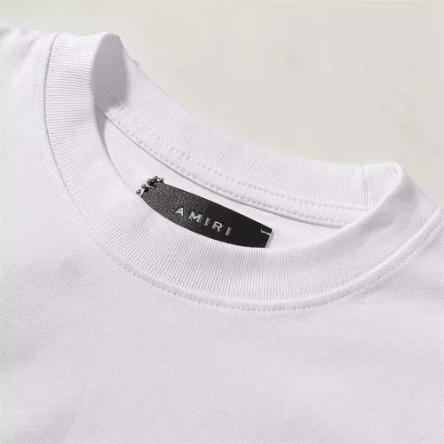 Replica Amiri T-Shirts Short Sleeved For Unisex #1308099 $32.00 USD for Wholesale