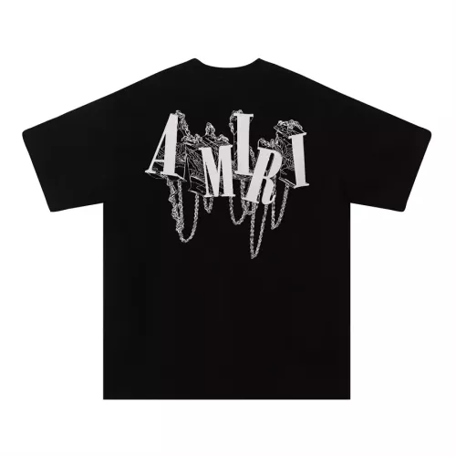 Replica Amiri T-Shirts Short Sleeved For Unisex #1308100 $32.00 USD for Wholesale