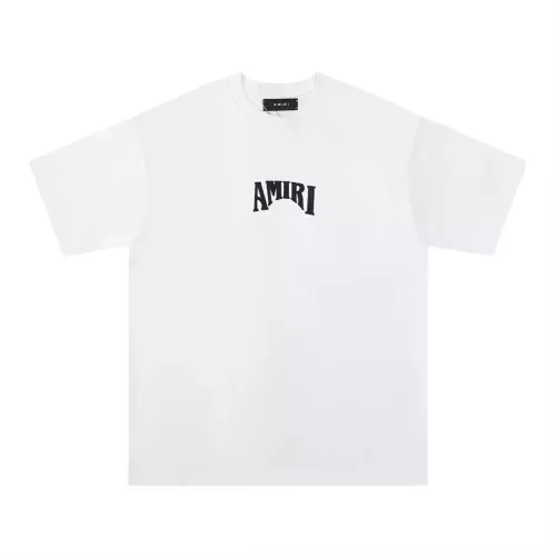 Replica Amiri T-Shirts Short Sleeved For Unisex #1308101 $32.00 USD for Wholesale