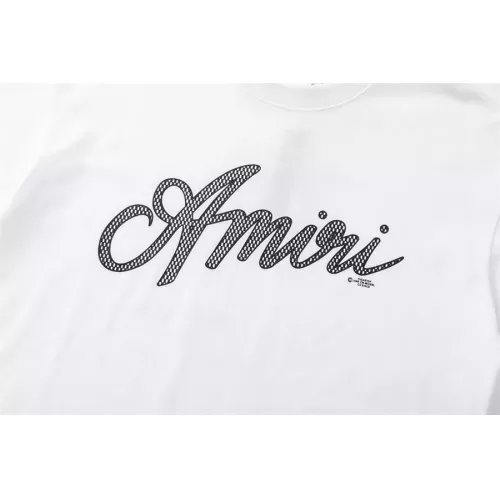 Replica Amiri T-Shirts Short Sleeved For Unisex #1308111 $36.00 USD for Wholesale