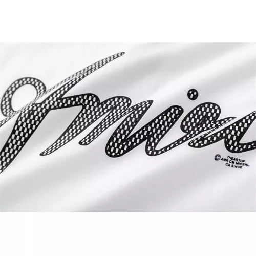 Replica Amiri T-Shirts Short Sleeved For Unisex #1308111 $36.00 USD for Wholesale