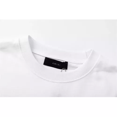 Replica Amiri T-Shirts Short Sleeved For Unisex #1308114 $36.00 USD for Wholesale