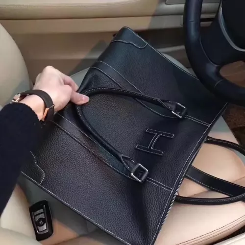 Replica Hermes AAA Man Handbags #1308126 $125.00 USD for Wholesale