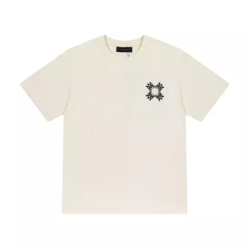 Replica Amiri T-Shirts Short Sleeved For Unisex #1308128 $36.00 USD for Wholesale