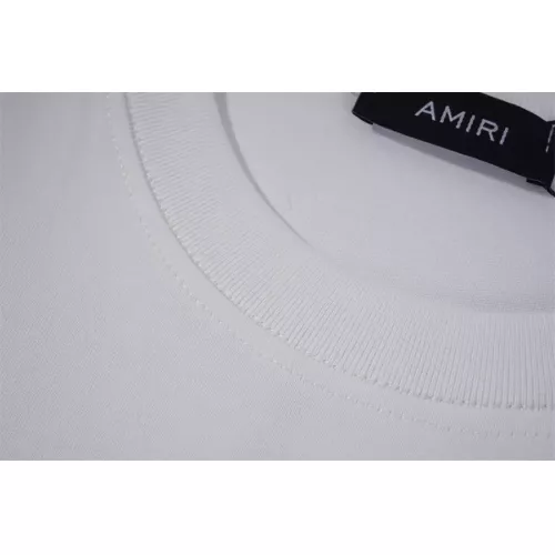 Replica Amiri T-Shirts Short Sleeved For Unisex #1308135 $32.00 USD for Wholesale
