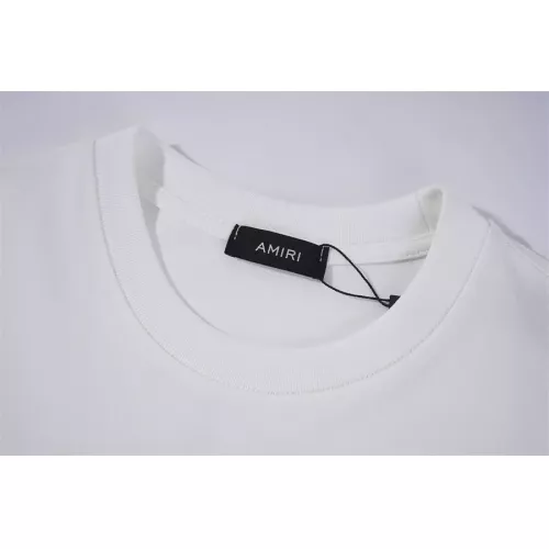Replica Amiri T-Shirts Short Sleeved For Unisex #1308135 $32.00 USD for Wholesale