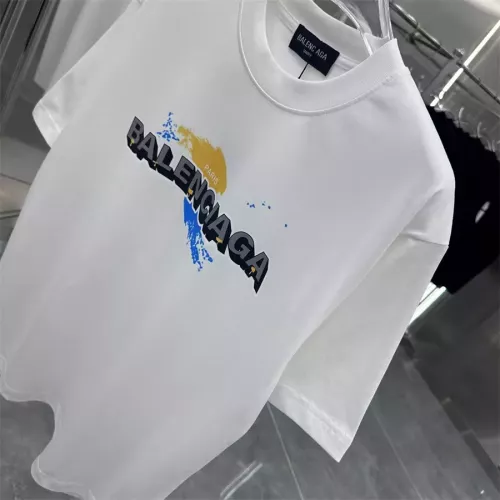 Replica Balenciaga T-Shirts Short Sleeved For Unisex #1308142 $32.00 USD for Wholesale