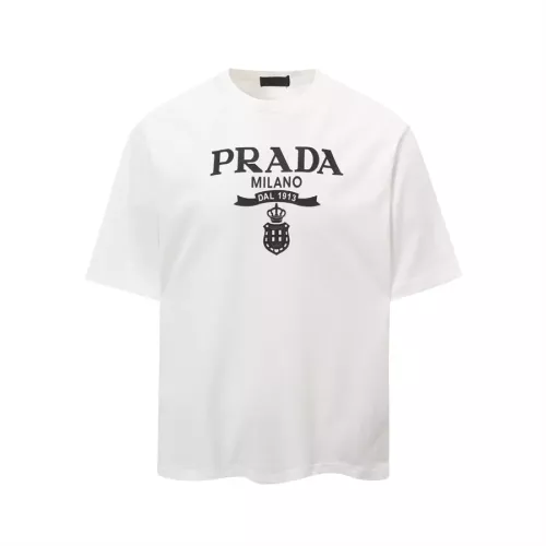 Prada T-Shirts Short Sleeved For Unisex #1308221