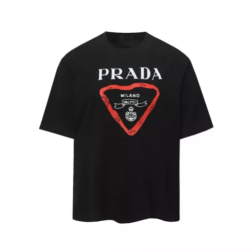 Prada T-Shirts Short Sleeved For Unisex #1308225