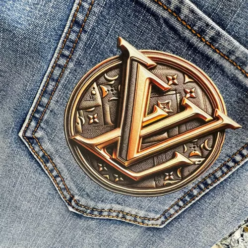 Replica Louis Vuitton LV Jeans For Men #1308278 $60.00 USD for Wholesale