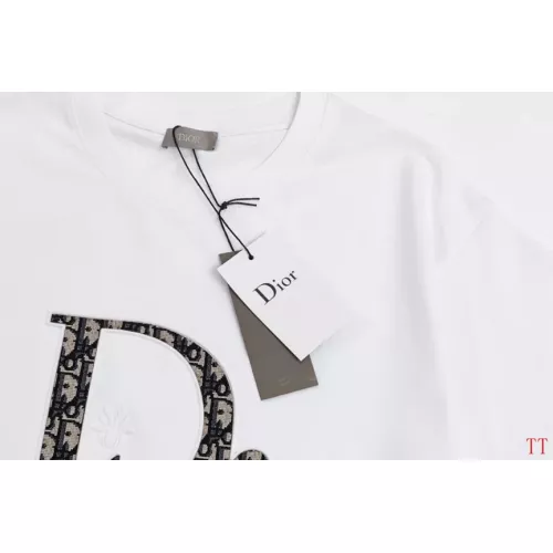 Replica Christian Dior T-Shirts Short Sleeved For Unisex #1308350 $39.00 USD for Wholesale