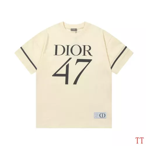 Christian Dior T-Shirts Short Sleeved For Unisex #1308354